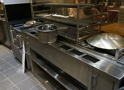 Wasabi Restaurant Kitchen